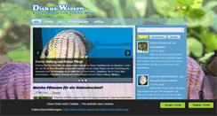 Desktop Screenshot of diskus-wissen.de